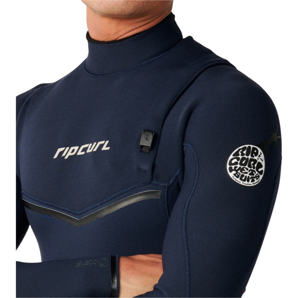 2026 Rip Curl Mens E-Bomb 5/3mm Zip Free Wetsuit 17KMFS - Navy